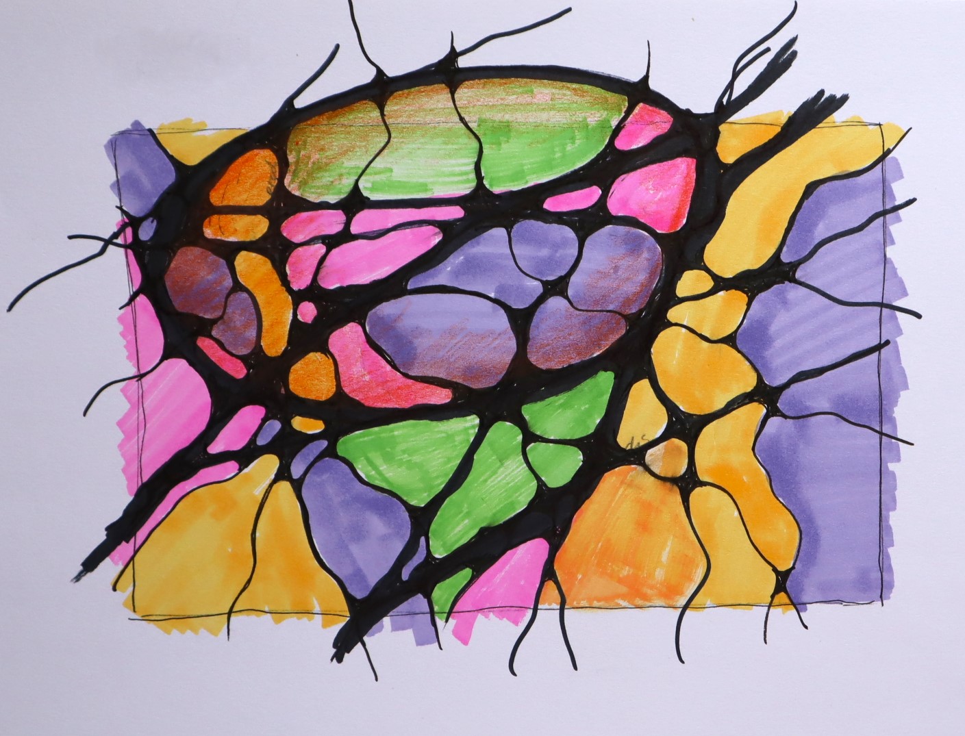 Neurografica tegning